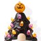 Casafield Ceramic Holiday Night Light - Vintage Decorative Night Light with Bulbs and Star Topper